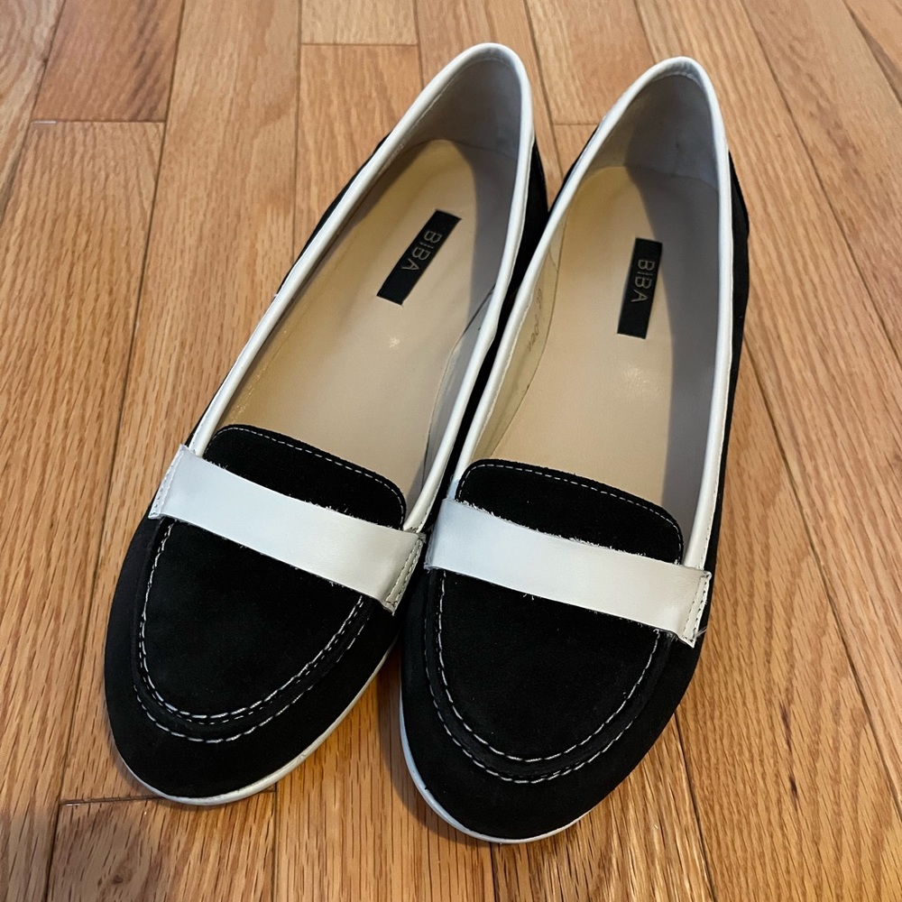 Leather flats NEW size 39 (hand made)